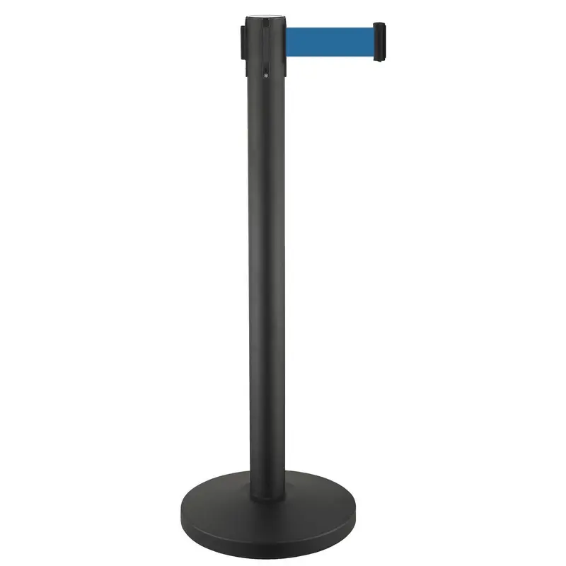 Poteau de guidage à sangle