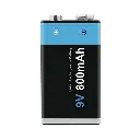 Batterie 9v pour détecteur de métaux