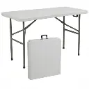 Table pliante pour portique de sécurité